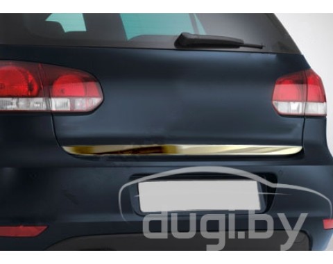 Хром накладка на нижнюю кромку крышки багажника (нерж.) для GOLF VI